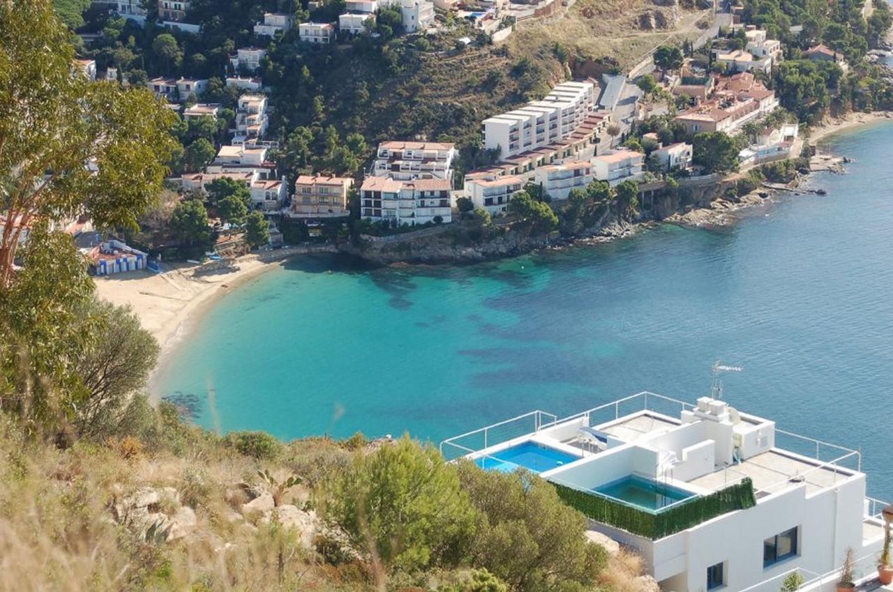 Amazing Seaview Apartment With Terrace & Parking - Casa Artevida Roses Kültér fotó
