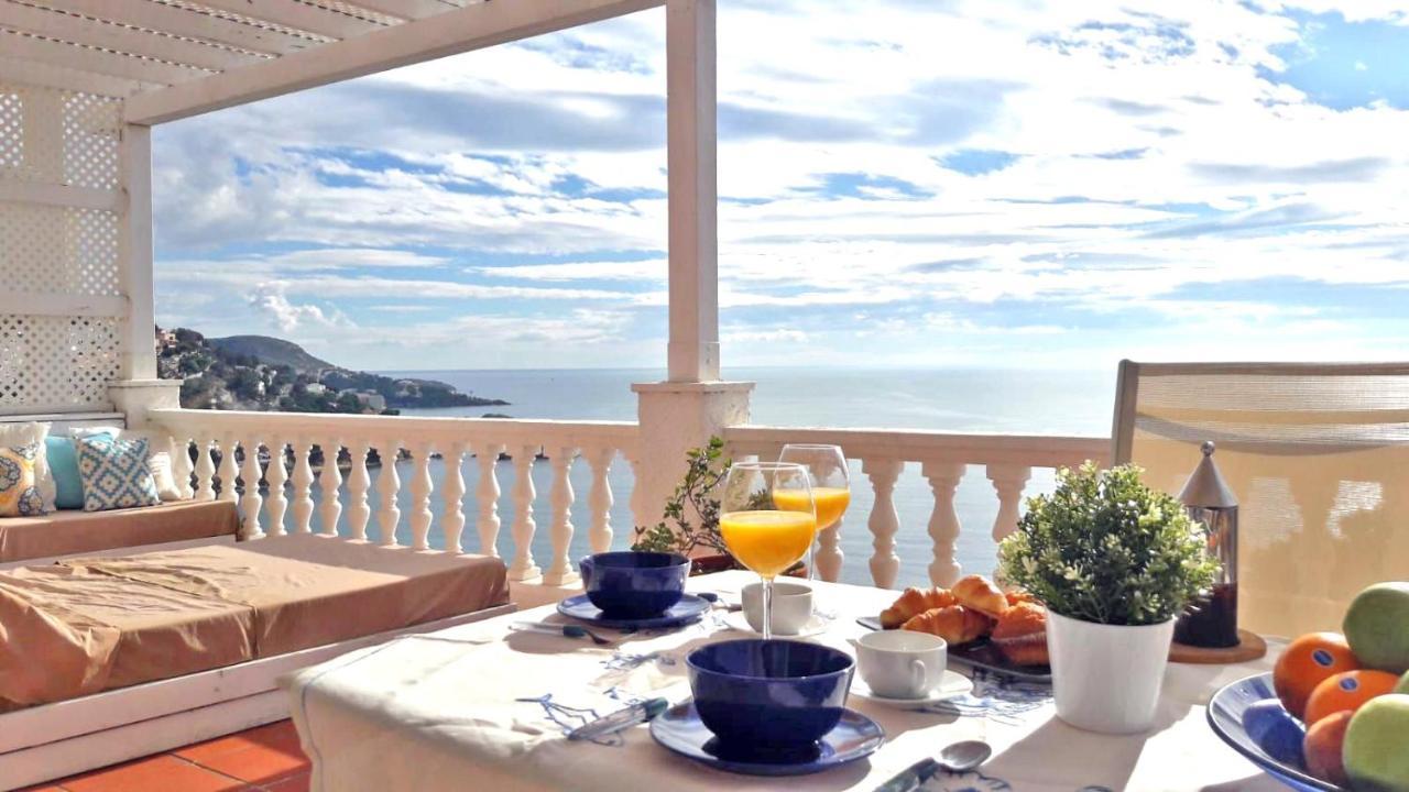 Amazing Seaview Apartment With Terrace & Parking - Casa Artevida Roses Kültér fotó