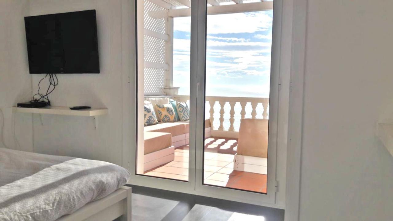 Amazing Seaview Apartment With Terrace & Parking - Casa Artevida Roses Kültér fotó